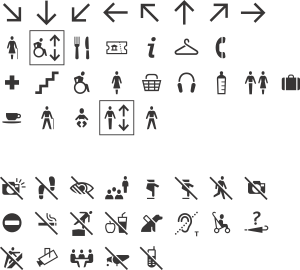 Sloane pictogram font